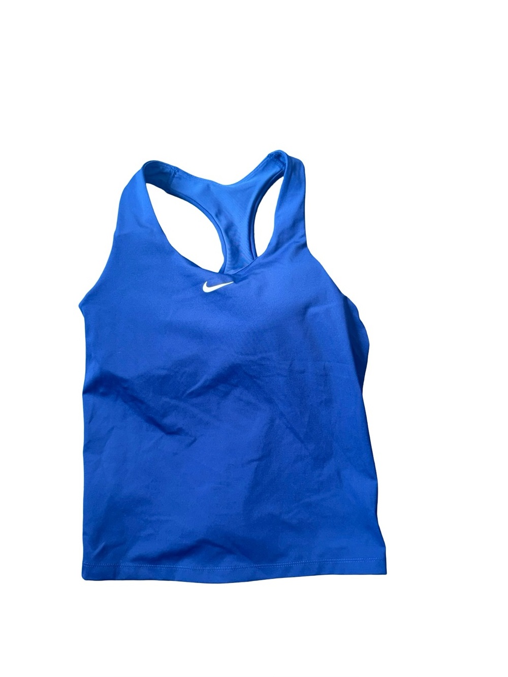 Women's medium  Nike navy blue tank top with built in bra